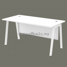 ASMT ASTRA SERIES RECTANGULAR TABLE WITH METAL MODESTY PANEL